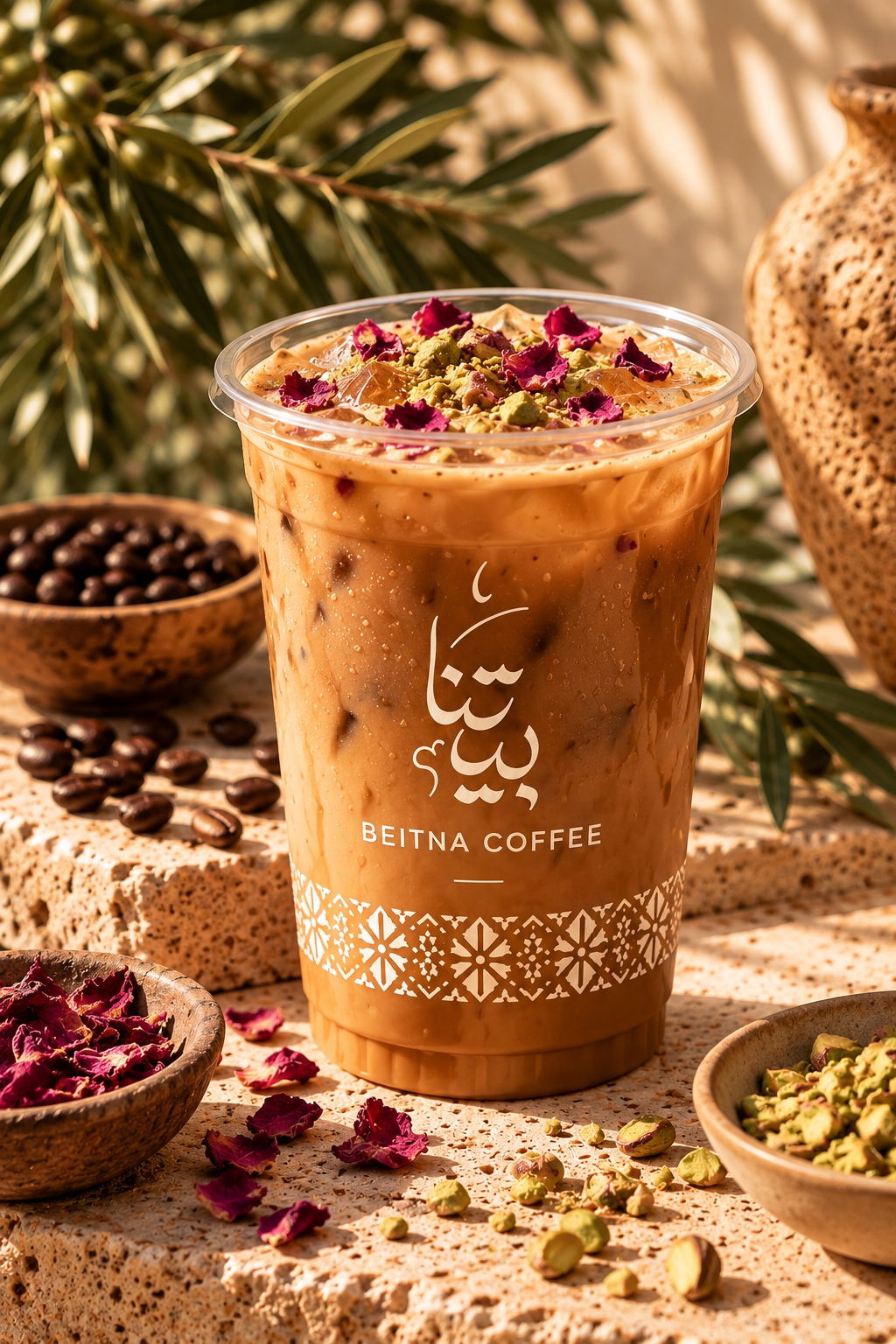Signature iced latte